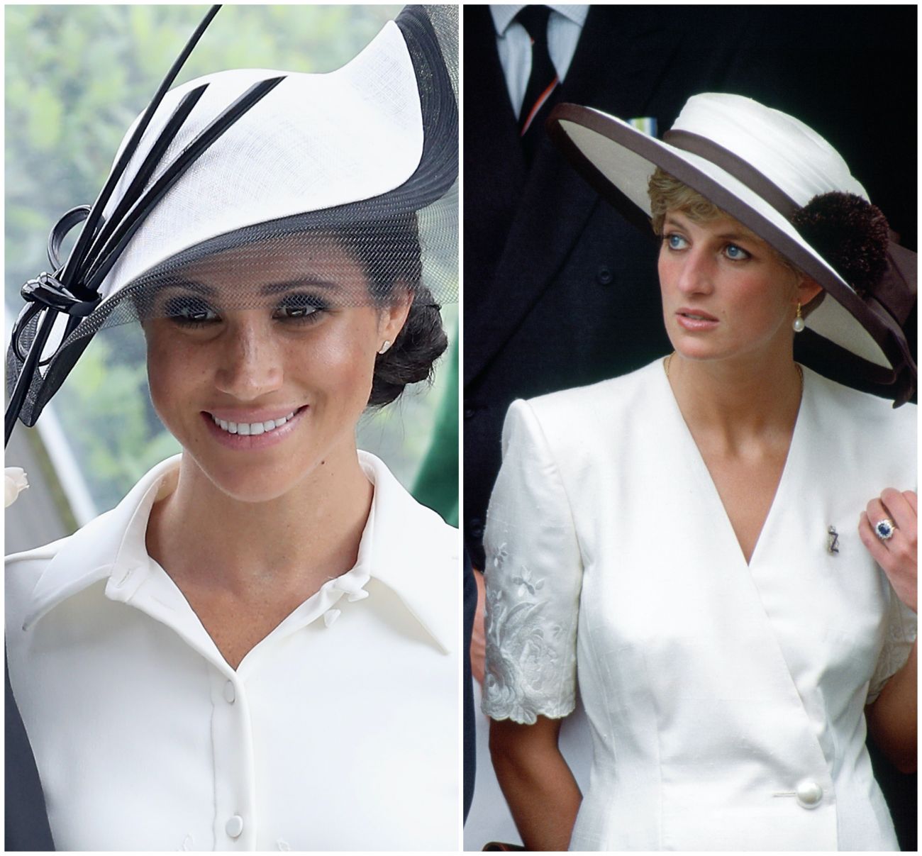 Galéria: 8 alkalom, amikor Meghan Markle lekoppintotta Diana hercegné stílusát 