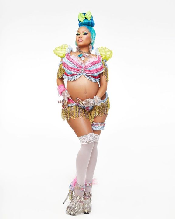 Galéria: Nicki Minaj kismamaként is megmaradt rebellis dívának