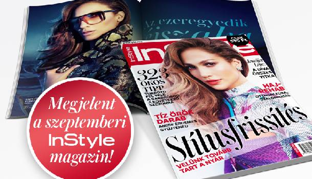 Borítókép: Megjelent a szeptemberi InStyle, a címlapon Jennifer Lopez!