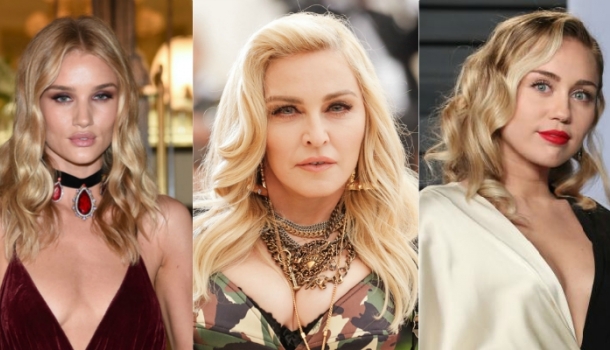 sztárok,madonna,miley cyrus,rosie huntington-whiteley