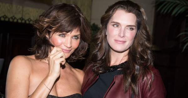 Borítókép: Helena Christensen buja képeket készített Brooke Shieldsről