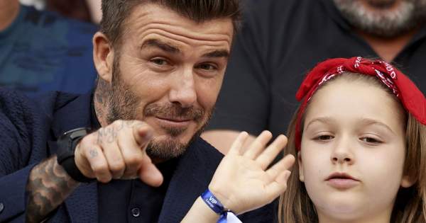 Borítókép: David Beckham szupercuki apa-lánya programon vett részt - VIDEÓ