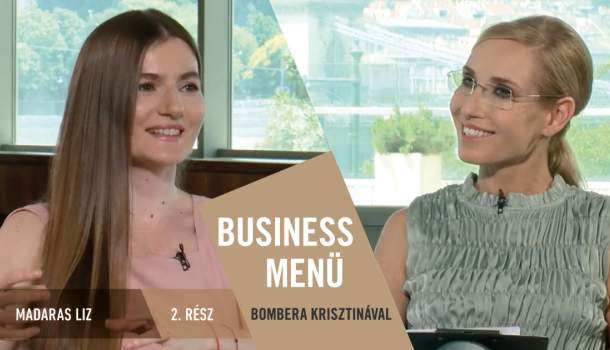 Borítókép: Business Menü Bombera Krisztinával 2. rész - Madaras Liz