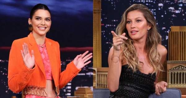 Borítókép: Két modell, egy ruha! Gisele Bündchen után 22 évvel Kendall Jenner is ugyanazt a ruhát viselte - na de kinek állt jobban?