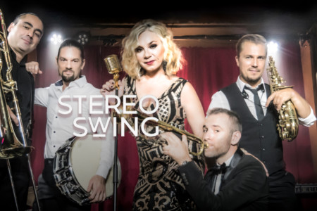 Borítókép: Március elején megjelent a Stereo Swing feat. Szűcs Gabi zenekar legújabb nagylemeze, SWING PARADE címmel!