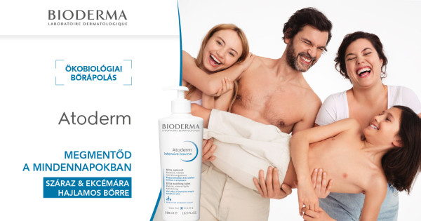Borítókép: Bioderma Atoderm - Az ökobiológiai megoldás a száraz, ekcémás és atópiás bőrre